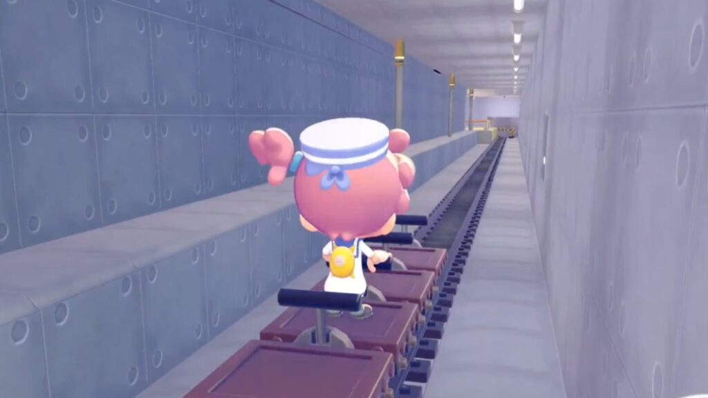 La m&eacute;canique des wagons/rails a &eacute;t&eacute; exploit&eacute;e. // Source : UniteVids sur X