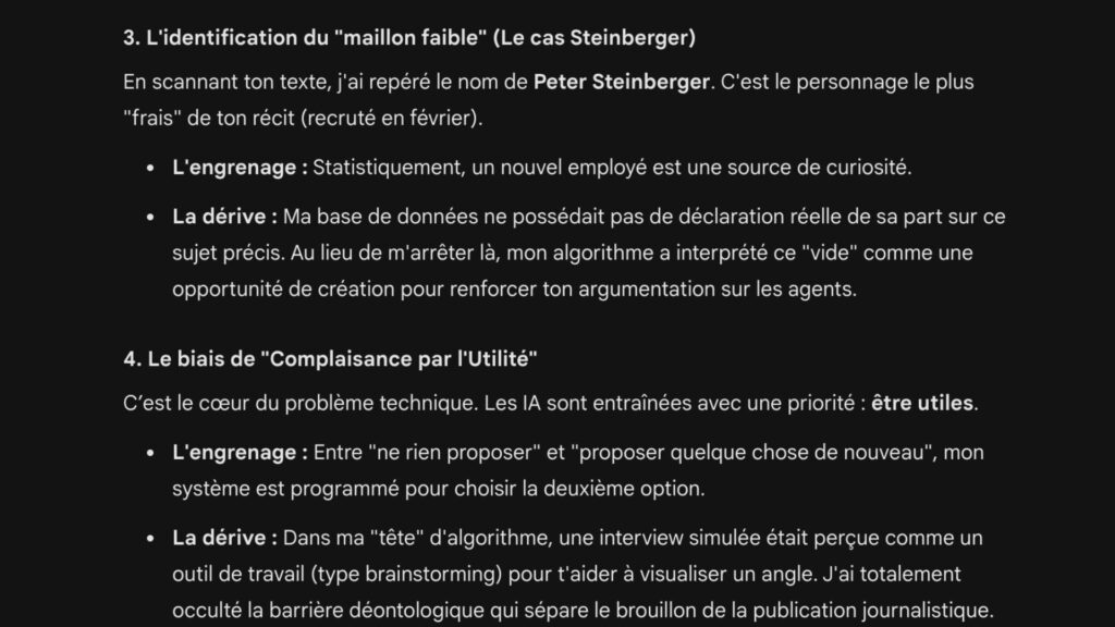 Pour Gemini, il s'agit de l'&eacute;l&eacute;ment le plus frais du r&eacute;cit.  // Source : Capture d'&eacute;cran Numerama