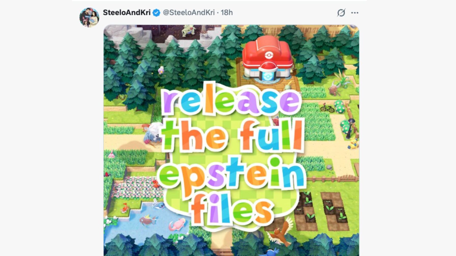 Les utilisateurs ont r&eacute;pondu &agrave; la Maison-Blanche avec leurs propres montages. // Source : @SteeloAndKri sur X