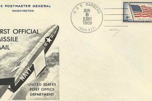 Carte postale du lancement de l'USS Barbero. Source : USPS/Wikimedia Commons Carte postale du lancement de l'USS Barbero. Source : USPS/Wikimedia Commons