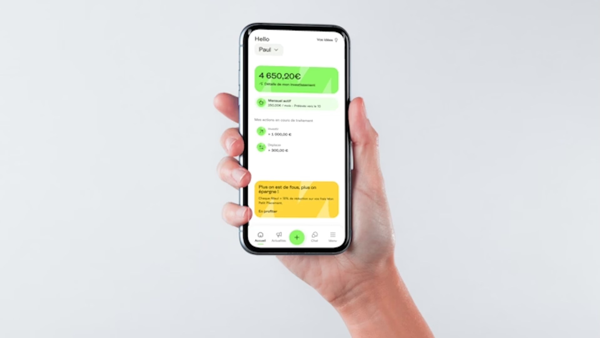 Une application simple et intuitive pour opérer ses versements, ses retraits et ses arbitrages // Source : Mon Petit Placement Une application simple et intuitive pour opérer ses versements, ses retraits et ses arbitrages // Source : Mon Petit Placement