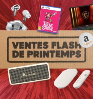 Amazon  Ventes Flash de printemps // Source : Numerama