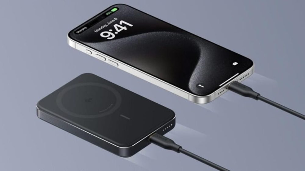 Anker MagGo Power Bank 10 000 mAh // Source : Anker