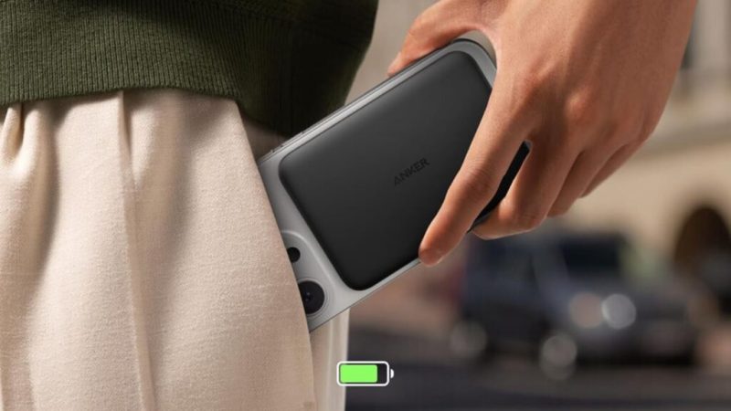 Cette batterie externe Magsafe certifiée Qi2 pour iPhone baisse son prix