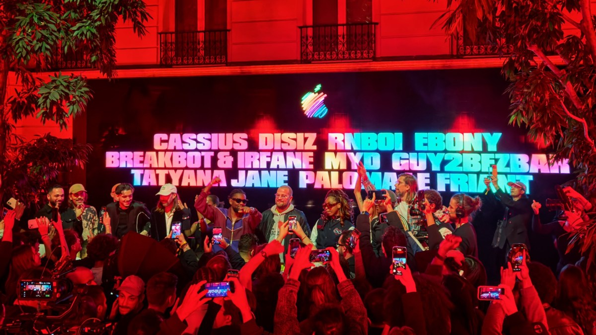 La fête d'Apple à Pars pour ses 50 ans. // Source : Apple