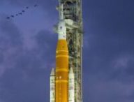 La fusée SLS d'Artémis II. // Source : Flickr/Nasa HQ Photo (image recadrée) La fusée SLS d'Artémis II. // Source : Flickr/Nasa HQ Photo (image recadrée)