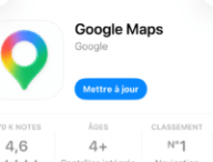 Nouveau logo Google Maps // Source : Montage Numerama Nouveau logo Google Maps // Source : Montage Numerama