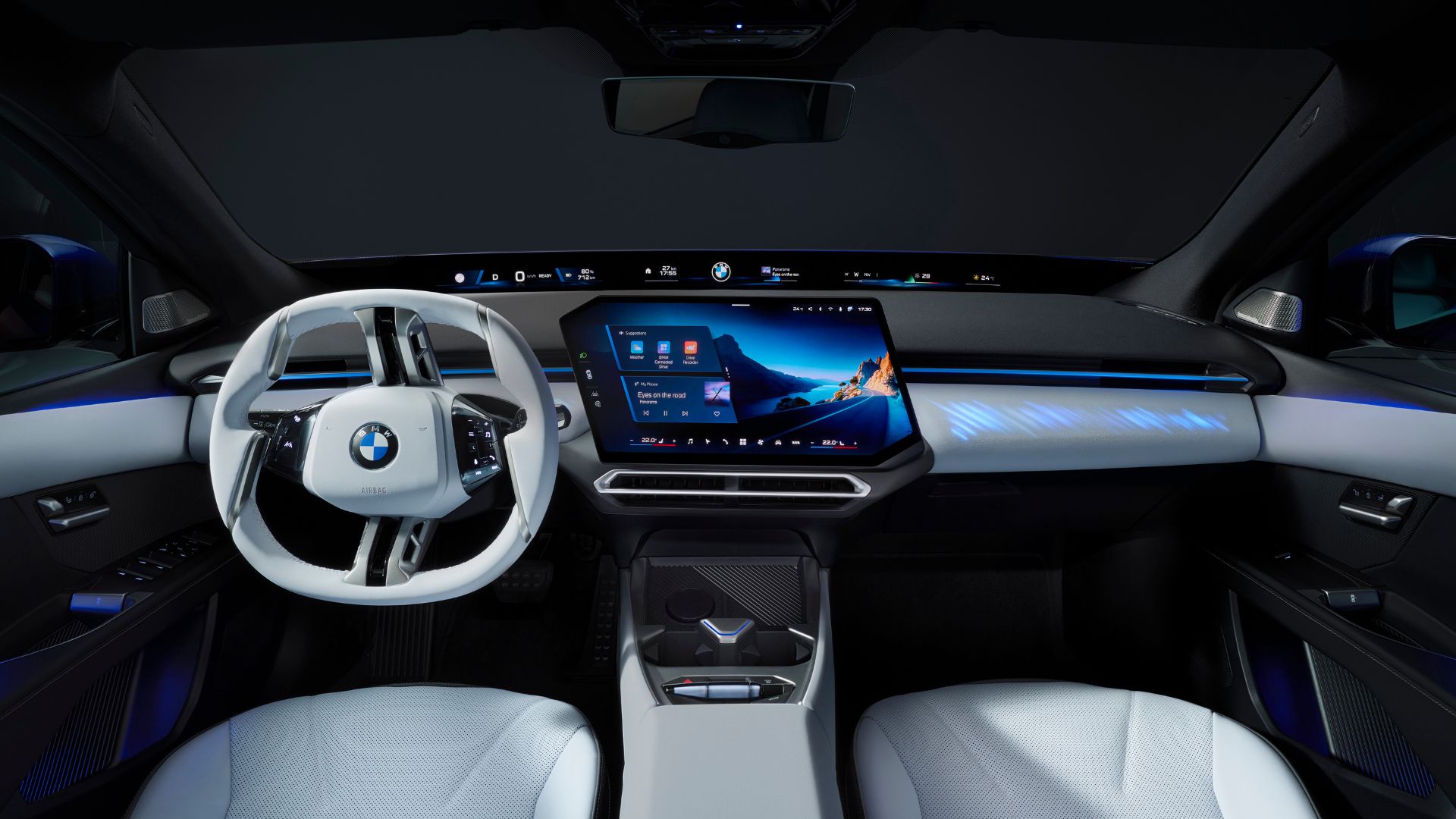 L'int&eacute;rieur de la BMW i3