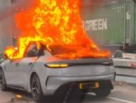 BYD Seal en feu à Hong Kong // Source : CarNewsChina BYD Seal en feu à Hong Kong // Source : CarNewsChina