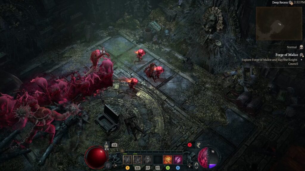 Le d&eacute;moniste dans Diablo 4 // Source : Capture PC