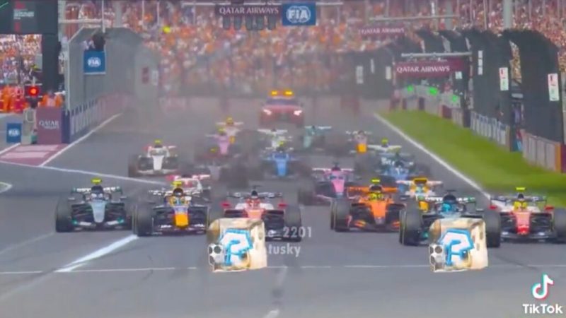 Cette vidéo de F1 détournée à la sauce Mario Kart n’a jamais été aussi vraie