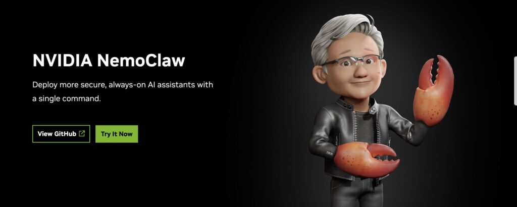 NemoClaw est d&eacute;j&agrave; disponible en version alpha // Source : Capture d'&eacute;cran Numerama