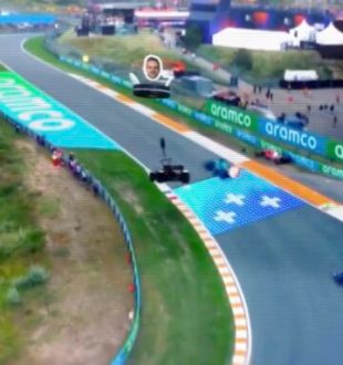 Canal+ fait une pub F1 à la sauce Mario Kart // Source : Canal+