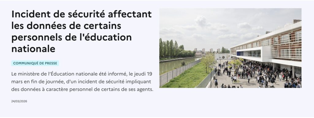 Dans son communiqu&eacute;, le COSSIM pr&eacute;cise que les agents concern&eacute;s seront directement inform&eacute;s dans les meilleurs d&eacute;lais. // Source : Capture d'&eacute;cran Numerama