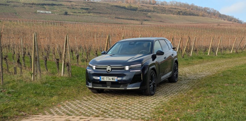 Citroën ë-C5 Aircross // Source : Raphaelle Baut pour Numerama Citroën ë-C5 Aircross // Source : Raphaelle Baut pour Numerama