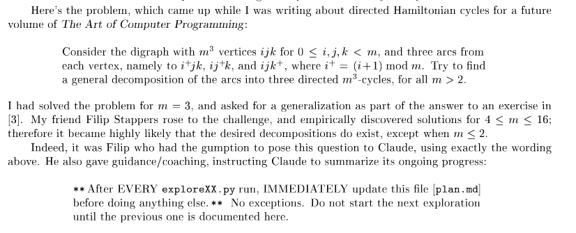 claude cycles claude cycles