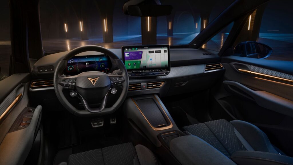 La Cupra Born restyl&eacute;e // Source : Cupra