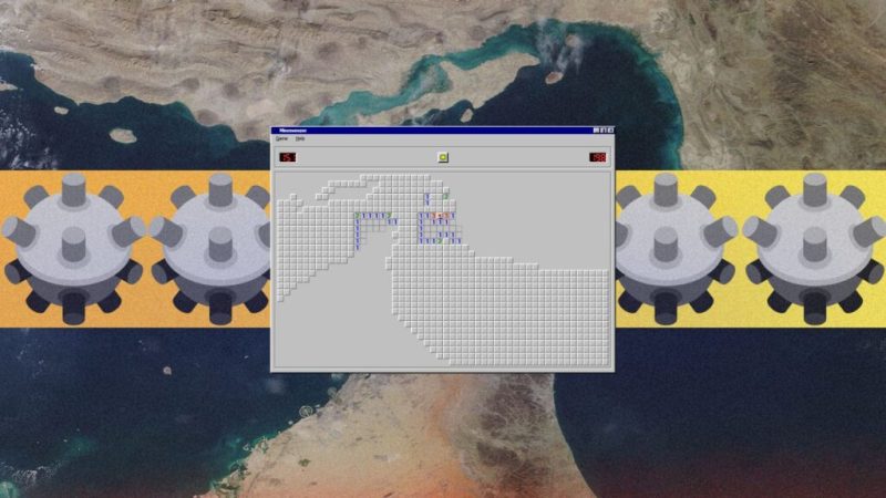 En pleine guerre contre l&rsquo;Iran, ce jeu en ligne transforme le détroit d&rsquo;Ormuz en Démineur