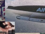 Drone intercepteur Airbus // Source : montage Numerama Drone intercepteur Airbus // Source : montage Numerama