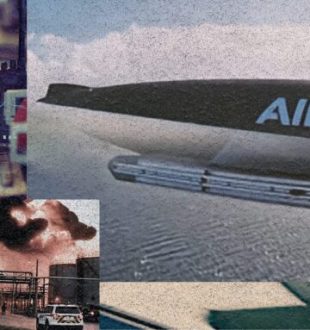 Drone intercepteur Airbus // Source : montage Numerama