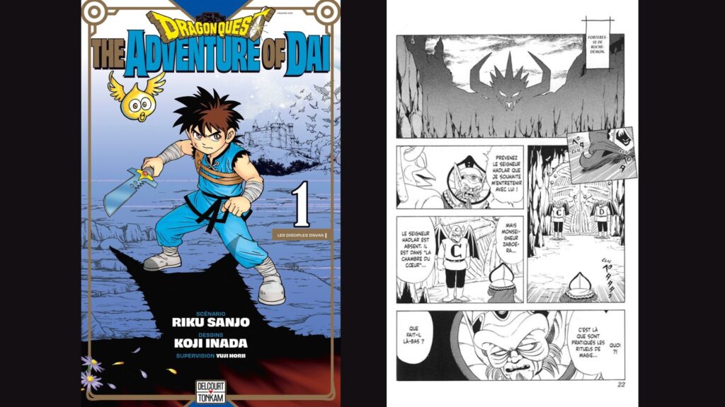 Dragon Quest - The Adventure of Dai // Source : Delcourt/Tonkam