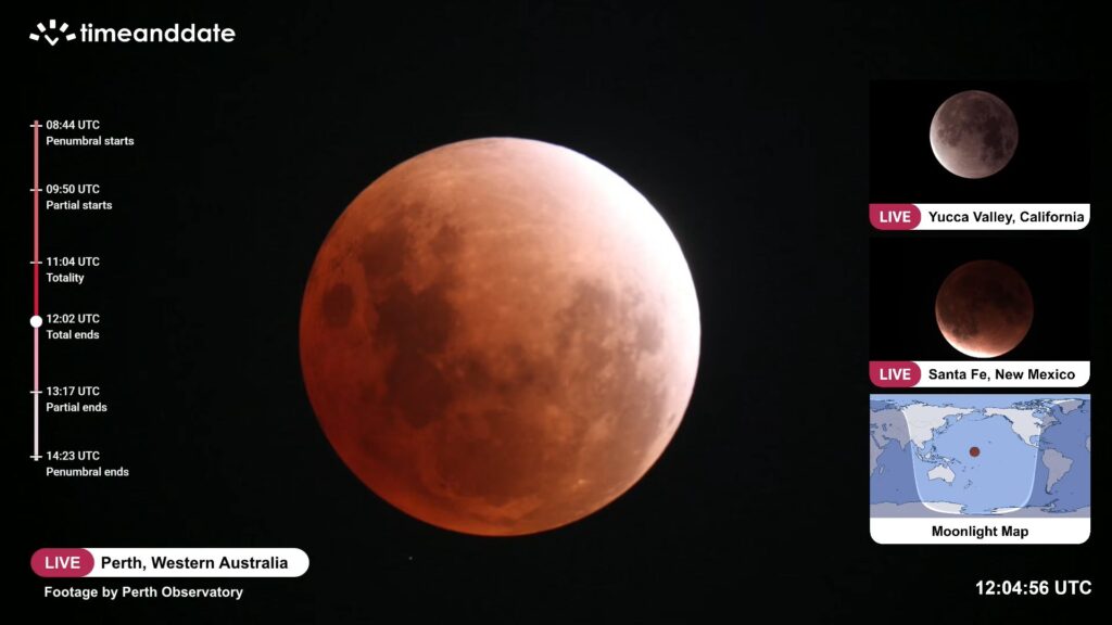 Fin de la totalit&eacute; (snif). // Source : Capture YouTube Time and Date