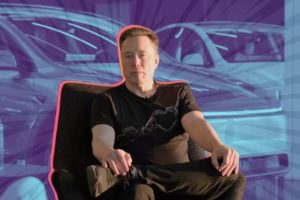 Elon Musk et Tesla  // Source : Montage Numerama