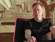 Elon Musk et Cybercab // Source : Montage Numerama