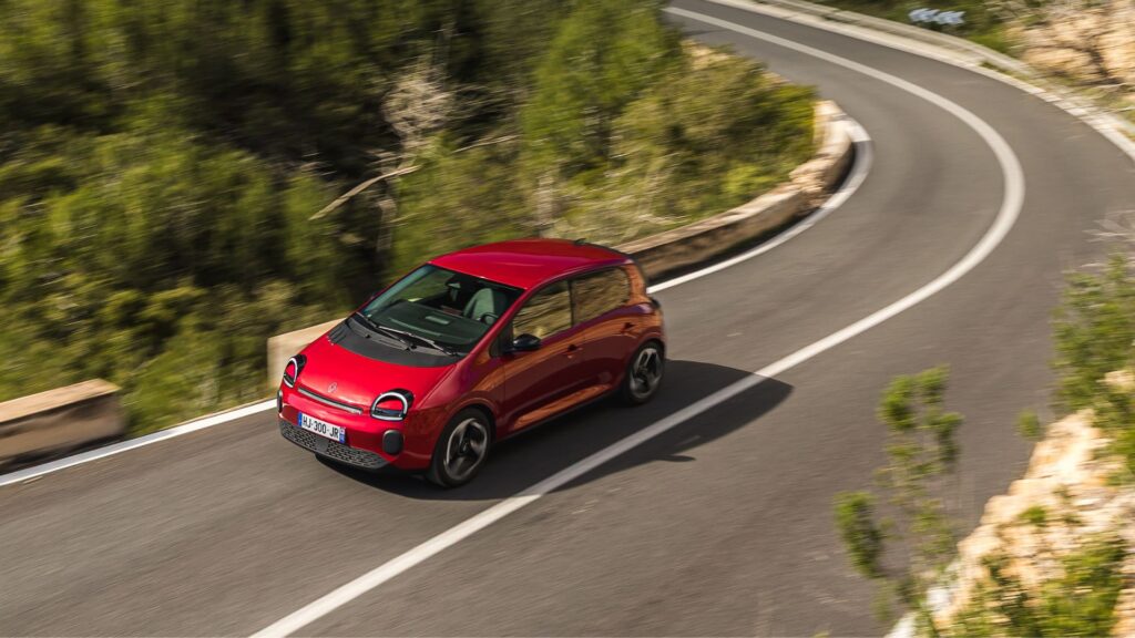 La Renault Twingo E-Tech à l'essai // Source : Renault