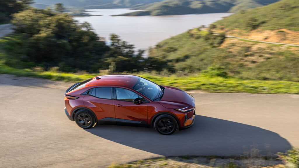 Le Toyota C-HR+ à l'essai // Source : Denis Meunier pour Numerama