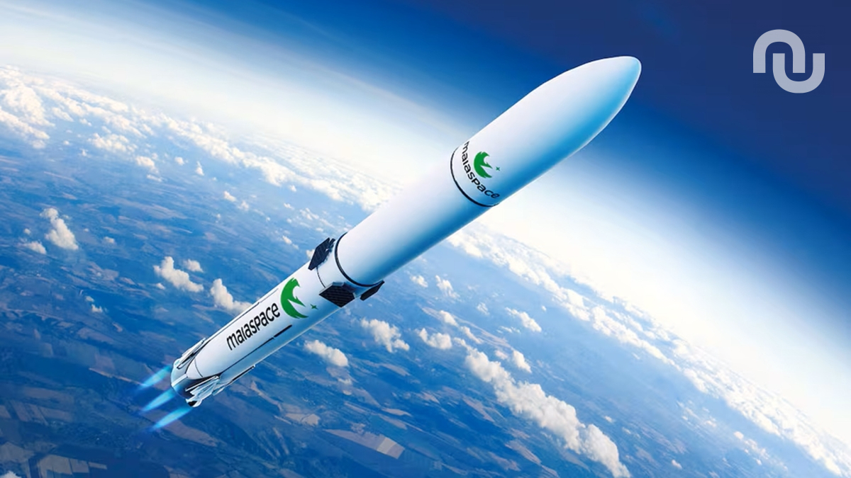 Vue d'artiste du minilanceur de MaiaSpace