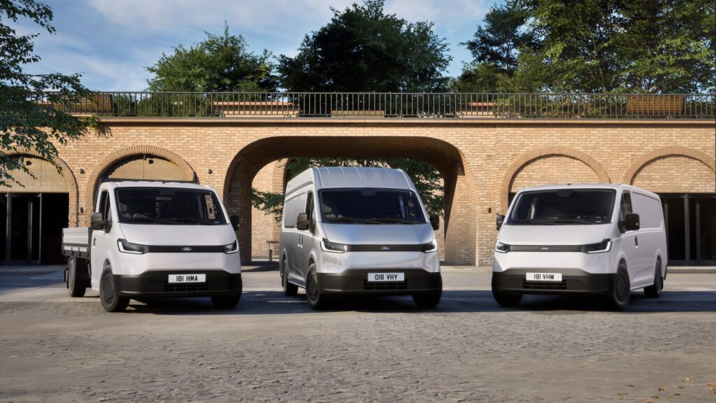 Le nouveau Ford Transit City &eacute;lectrique // Source : Ford