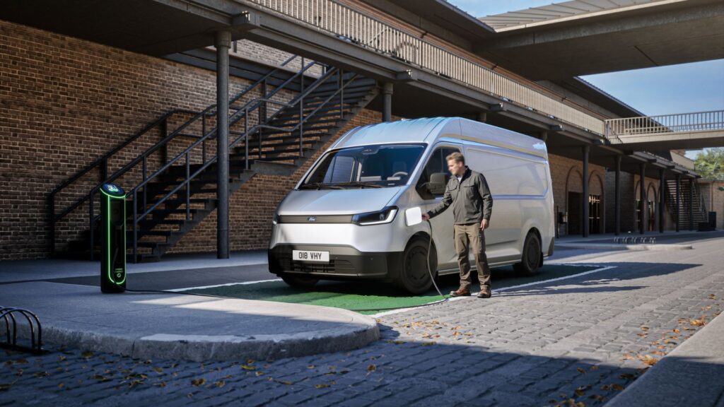 Le nouveau Ford Transit City &eacute;lectrique // Source : Ford