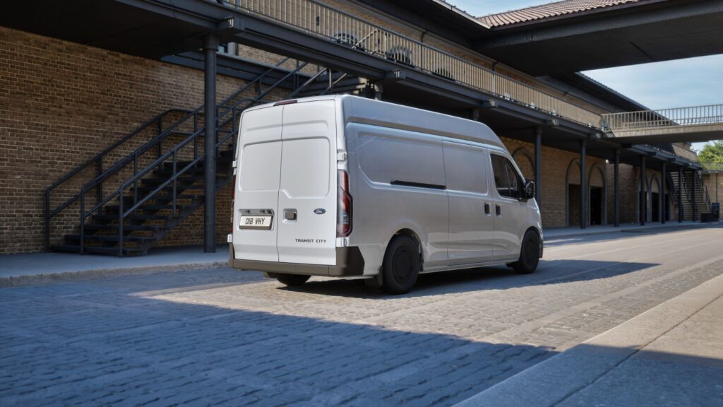 Le nouveau Ford Transit City &eacute;lectrique // Source : Ford