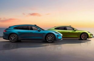 La Huawai SAIC Z7T, clone de la Porsche Taycan Sport Turismo. // Source : SAIC via smzdm