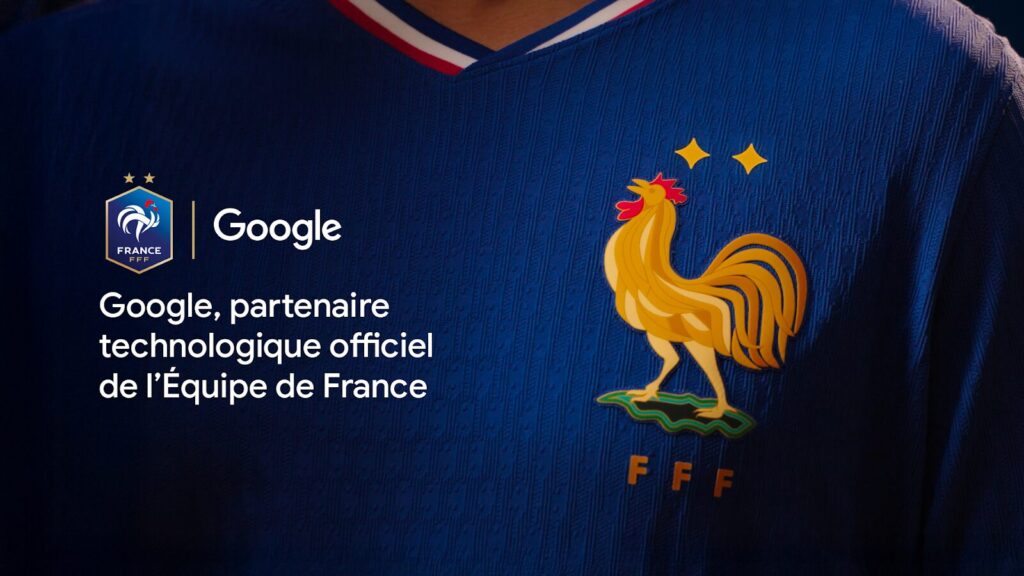 Attention aux d&eacute;tails : les deux &eacute;toiles des Bleus sont remplac&eacute;s par les ic&ocirc;nes de Gemini.