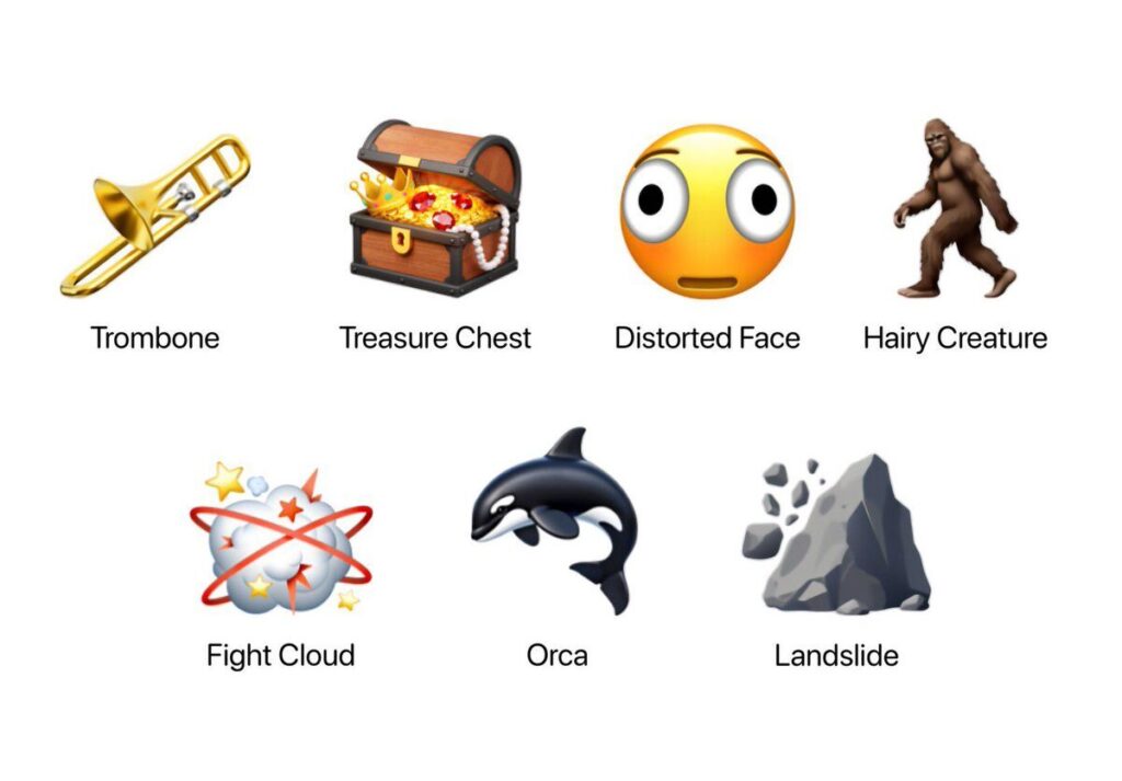 Les nouveaux &eacute;mojis d'iOS 26.4.