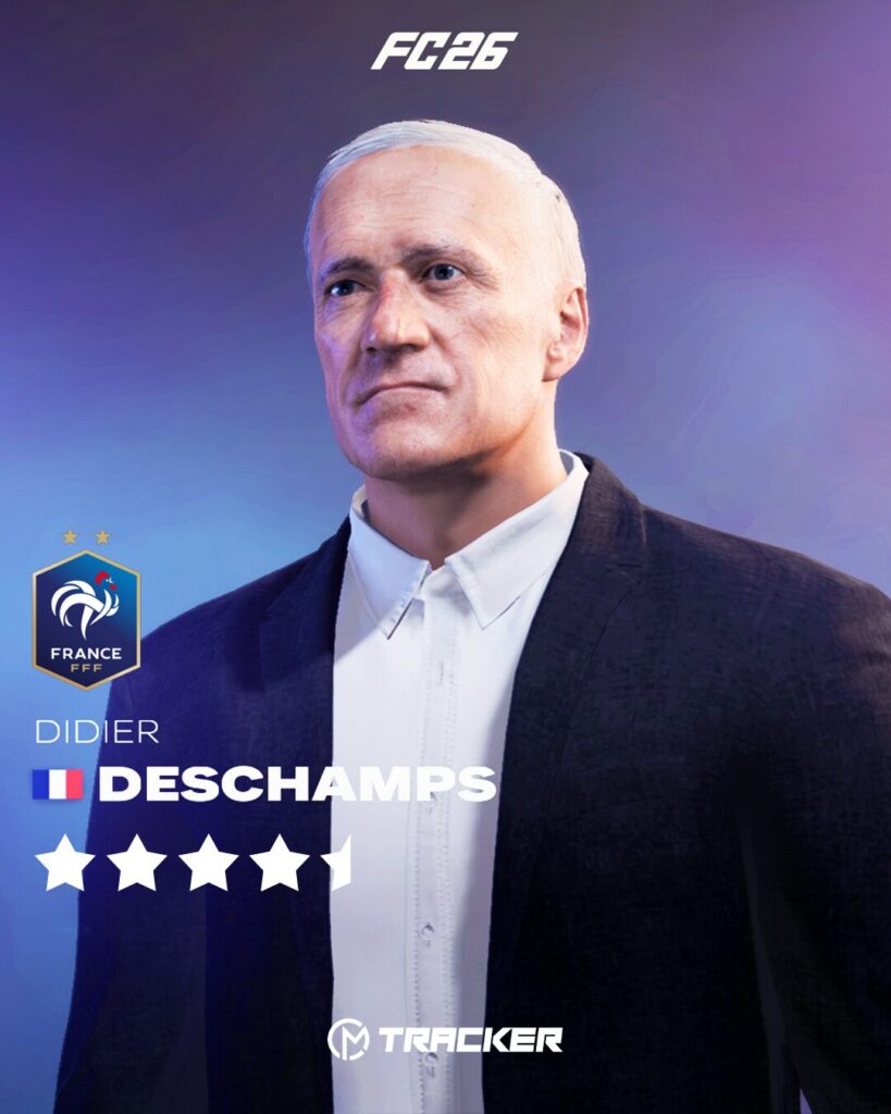 Didier Deschamps dans FC 26.