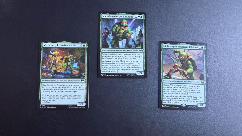 Cartes Magic Tortues Ninja // Source : Numerama