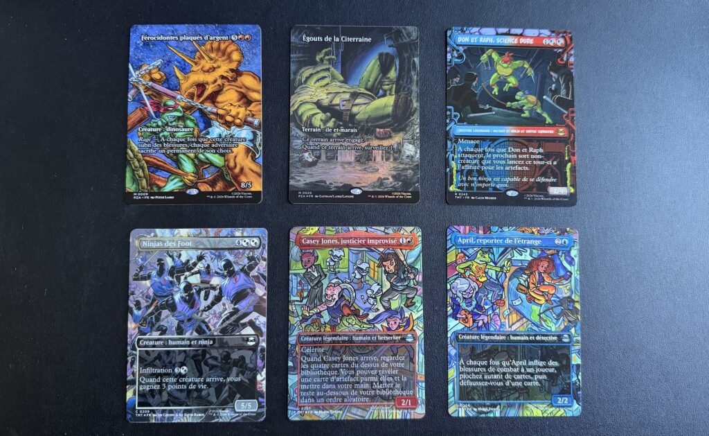 Cartes Magic Tortues Ninja // Source : Numerama