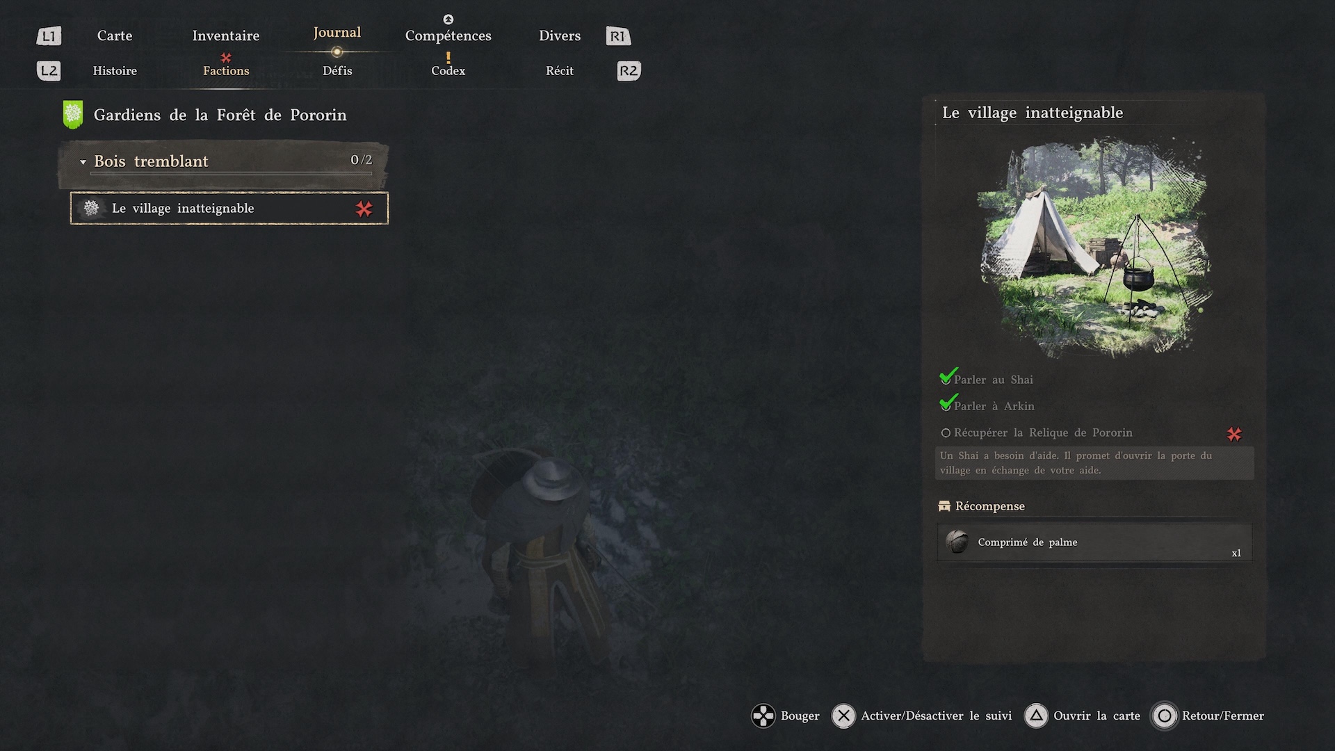 Il faut d&eacute;bloquer cette qu&ecirc;te