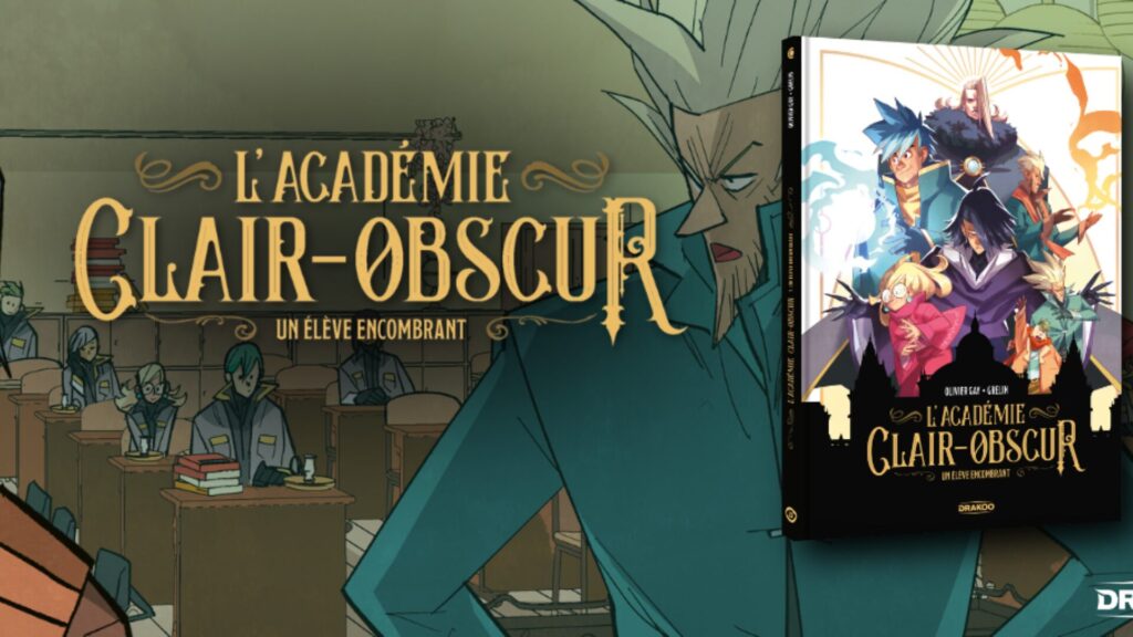L'acad&eacute;mie Clair Obscur est le premier tome d'une s&eacute;rie // Source : Drakoo