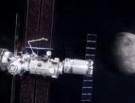 La Lunar Gateway. // Source : Capture YouTube Nasa Johnson