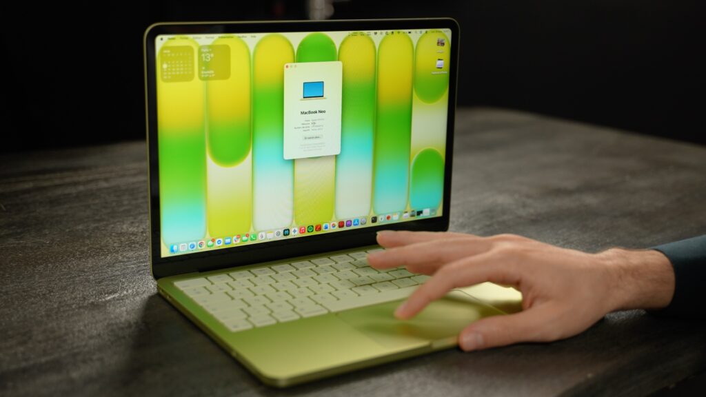 MacBook Neo  // Source : Alfred Tertrais - Numerama