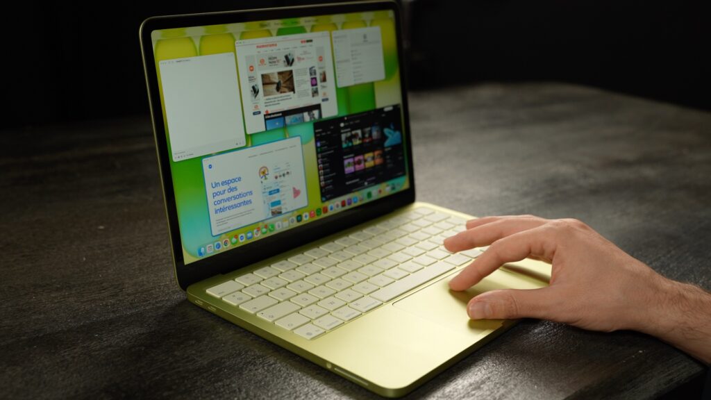 MacBook Neo // Source : Alfred Tertrais - Numerama MacBook Neo // Source : Alfred Tertrais - Numerama