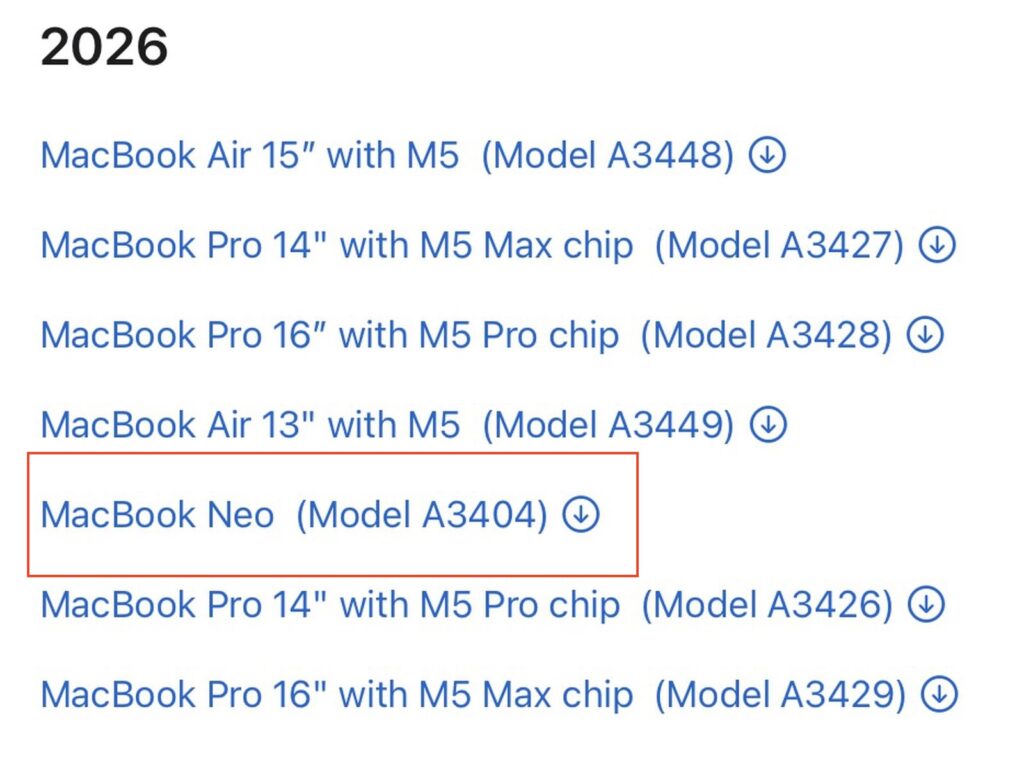 MacRumors a trouvé un nom bizarre dans les documents légaux liés aux Mac MacRumors a trouvé un nom bizarre dans les documents légaux liés aux Mac