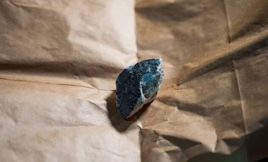 Une météorite retrouvée en Allemagne. // Source : Via Facebook Vigie-Ciel