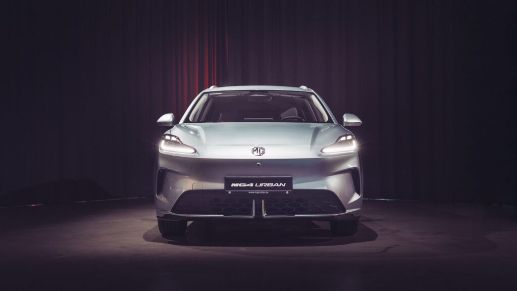 La nouvelle MG4 EV Urban // Source : MG Motor