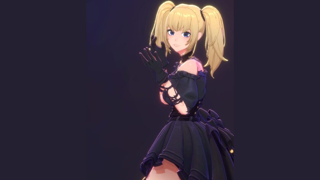 Ani, l'un des &laquo; compagnons virtuels &raquo; lanc&eacute;s par xAI. // Source : Capture d'&eacute;cran Numerama