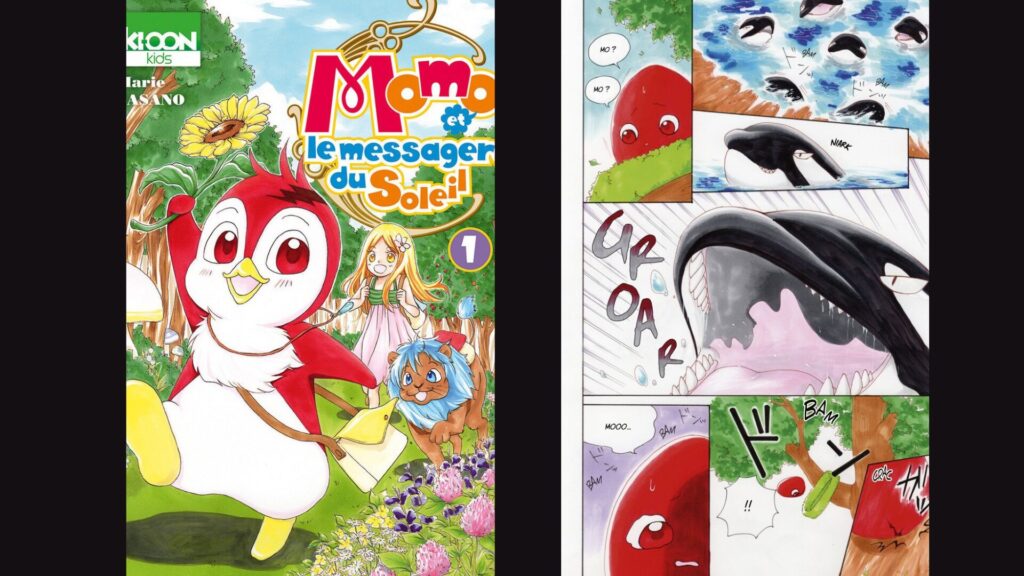 Momo et le messager du soleil // Source : Ki-oon